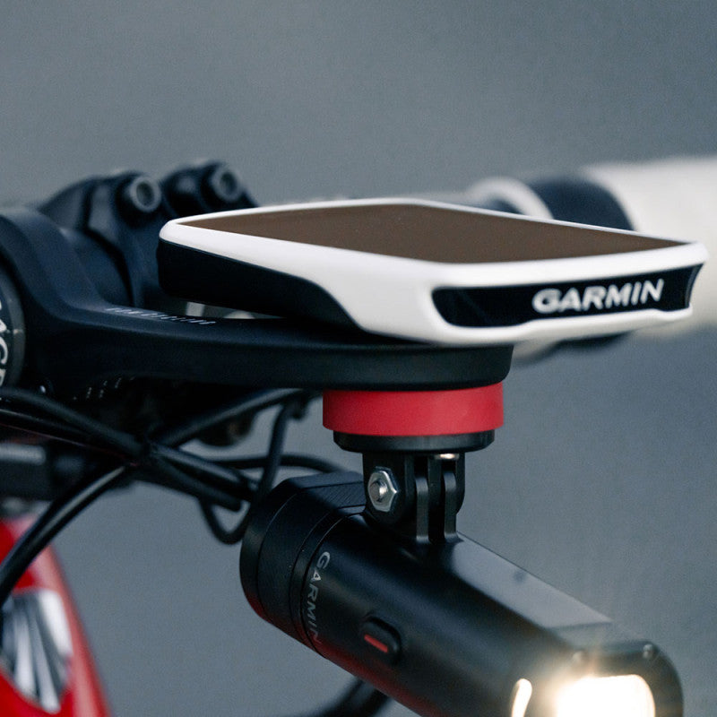 KOM Cycling CM06 Computer Mount Bundle Set with Quick Release GoPro Co ...