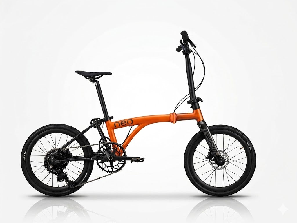 Orange Java Bike Java Neo 3 Trifold 20