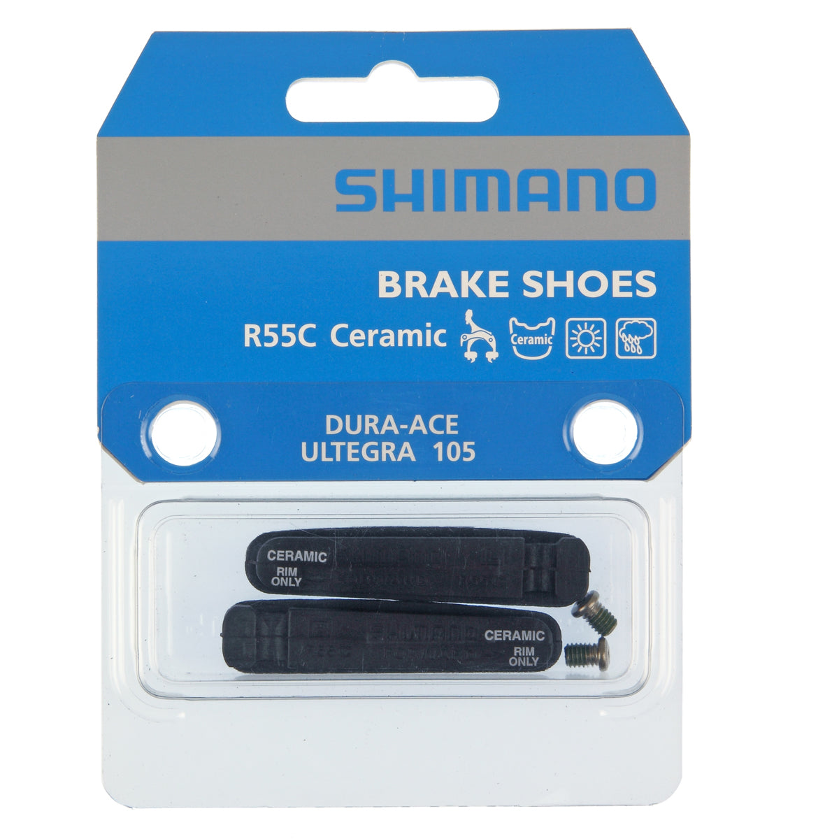 Shimano Brake Shoes R55C for Ceramic Rims – Chapter 2 Cycle